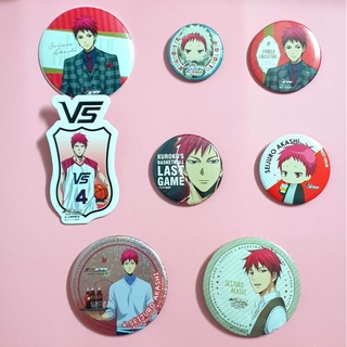 Huy hiệu chính hãng - Kuroko no Basket/Akashi Seijuro