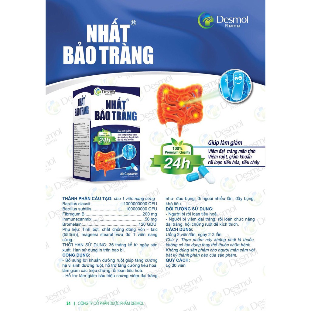 Nhất Bảo Tràng (lọ 30v) - Đại tràng