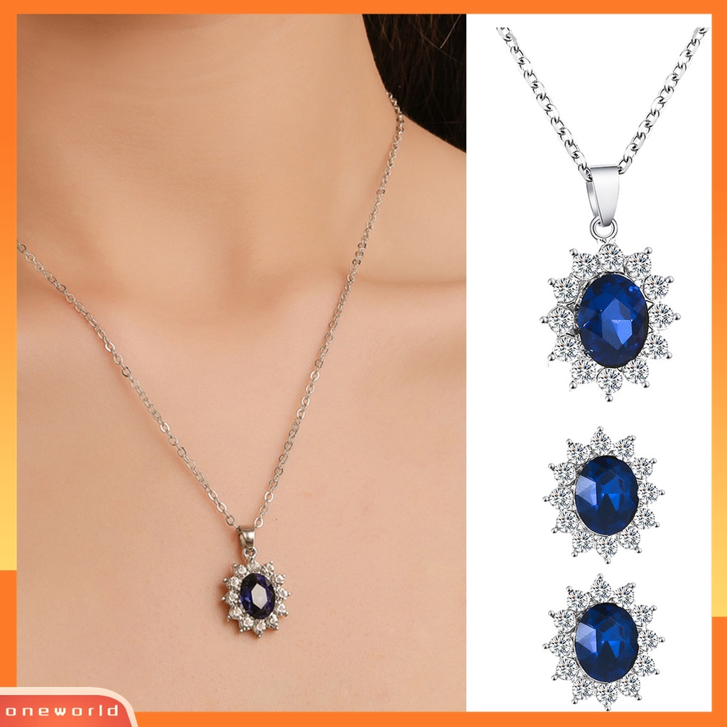 Bộ Trang Sức 2 Món Bằng Kim Loại Hình Hoa Đính Đá Zircon Thanh Lịch Cho Cô Dâu