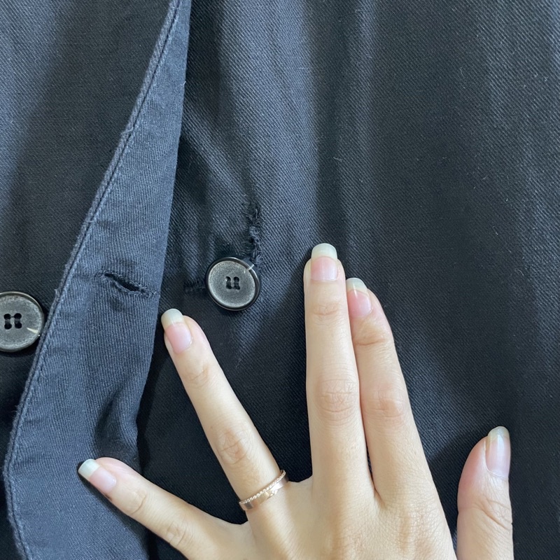 2hand_Đầm sơ mi dáng mangto xinh
