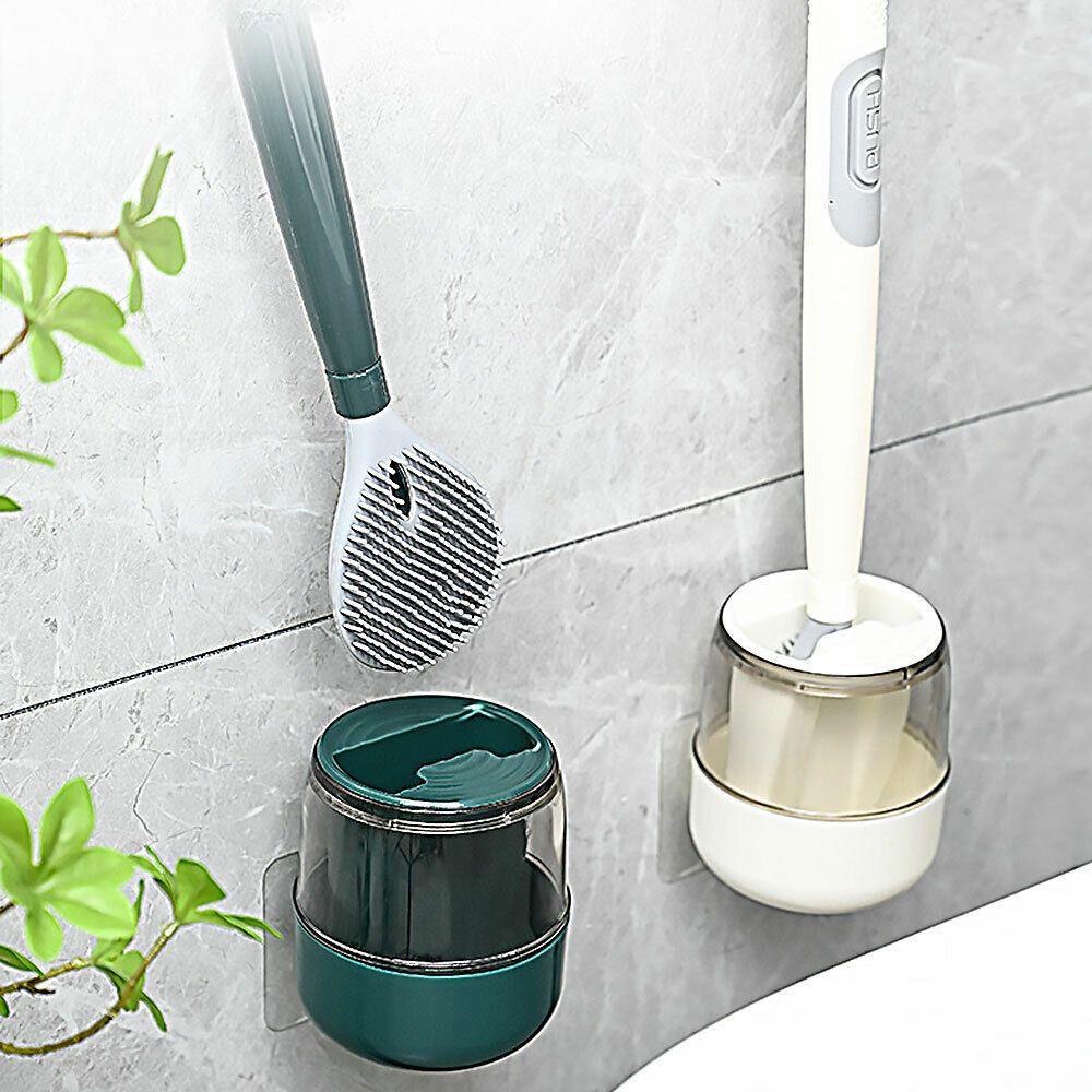 Bàn Chải Cọ Bồn Cầu Tay Cầm Dài Dùng Trong Nhà Tắm Hiệu Kat1