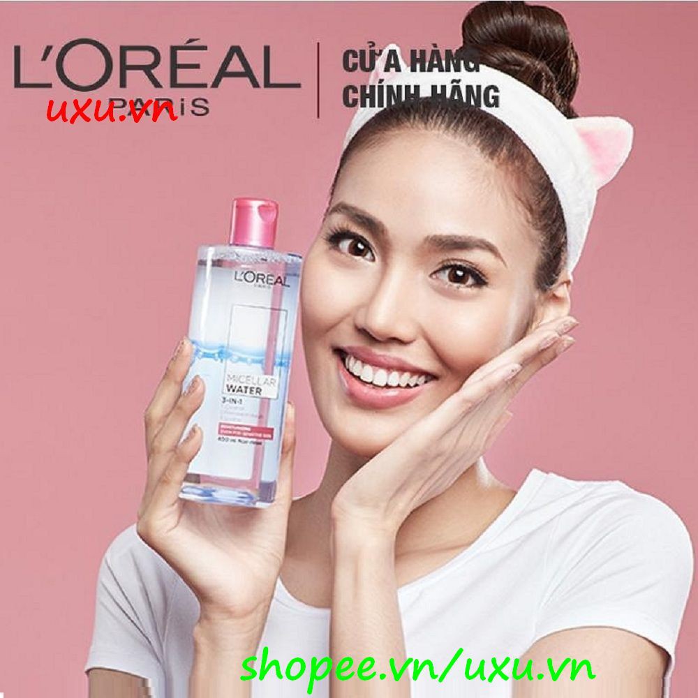 Nước Tẩy Trang 400Ml Loreal Hồng Dưỡng Ẩm Chuyên Sâu Micellar, Với uxu.vn Tất Cả Là Chính Hãng. | BigBuy360 - bigbuy360.vn