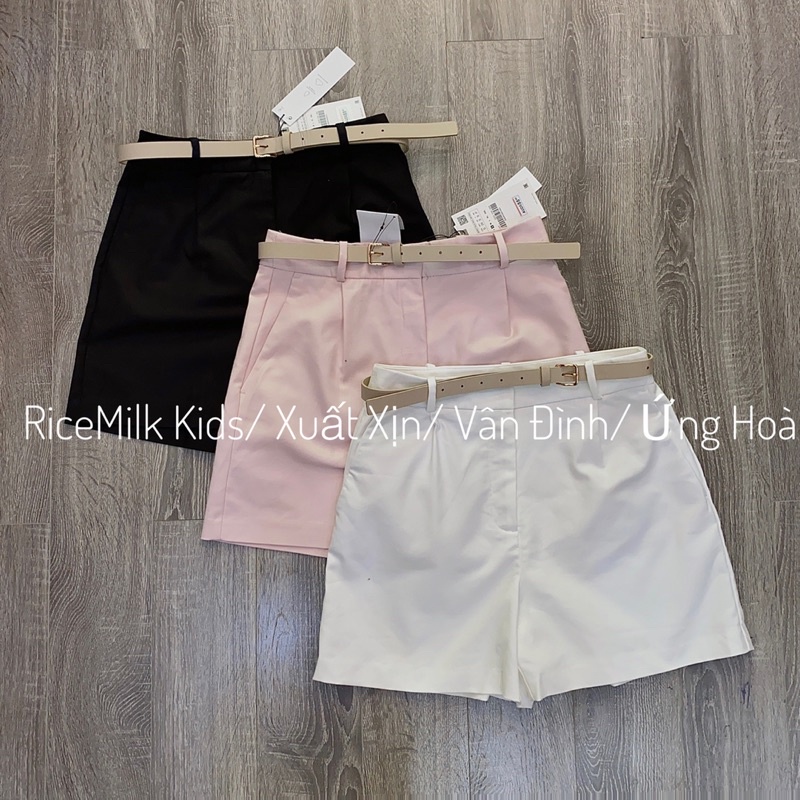 Quần zara không kèm đai xuất dư xịn