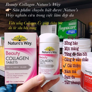 Viên uống collagen nature’s way 60 viên
