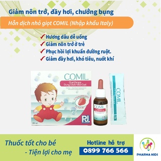 Hỗn dịch nhỏ giọt COMIL giảm nôn trớ, đầy hơi, chướng bụng
