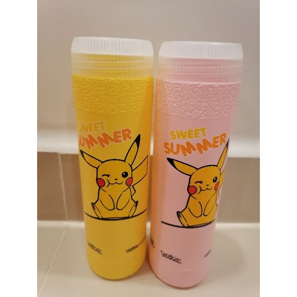 Hủ nhựa tròn đựng bút có hình Pikachu Siêu đáng yêu