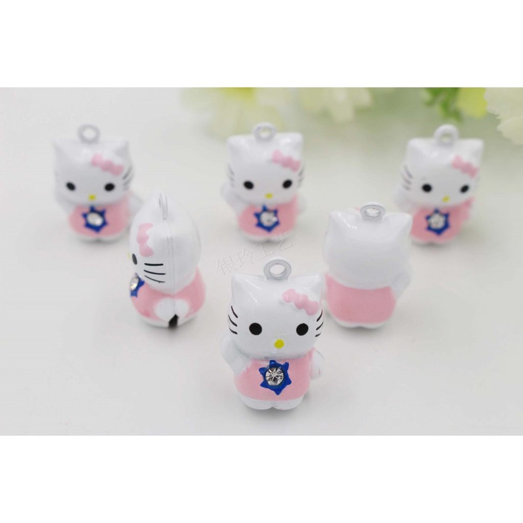 Chuông hoạt hình gắn vòng cổ thú cưng cỡ 1.6 - 2.2cm