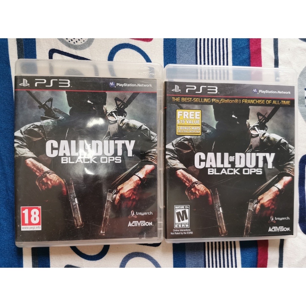 Đĩa game PS3 Call of Duty Black Ops hộp đầy đủ