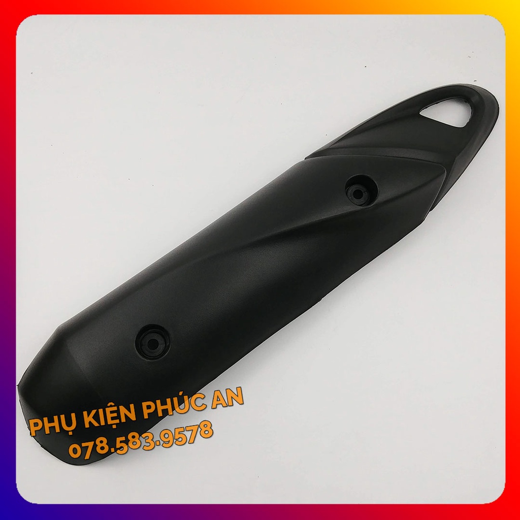 Ốp che ống pô xe Vision đời đầu mới-pát bô cách nhiệt xả năm 2011 2012 2013 2014 2015 2016 2017 2018 2019 2020 2021 2022