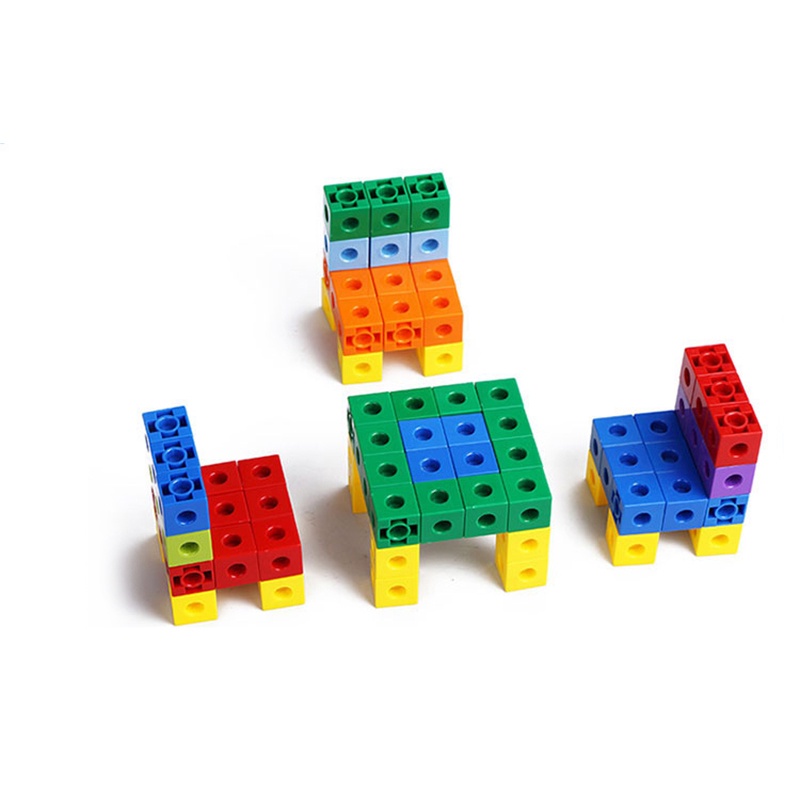 Bộ 2 Khối Rubik 10 Màu Sắc Cho Bé Học