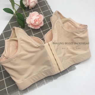 Áo ngực định hình Bigsize có gọng, đệm mỏng, bảng lưng to 6 móc che mỡ lưng