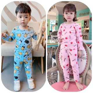 [Hàng VNXK] Quân Áo Trẻ Em Dài Tay Thun Cotton Mùa Thu Đông Giá Sỉ Sale Cho Bé Trai Bé Gái