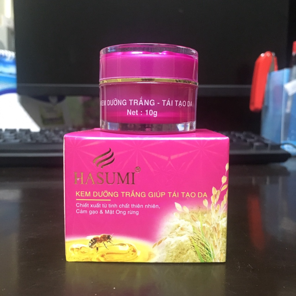 Kem dưỡng trắng_ Tái tạo da Hasumi 10g