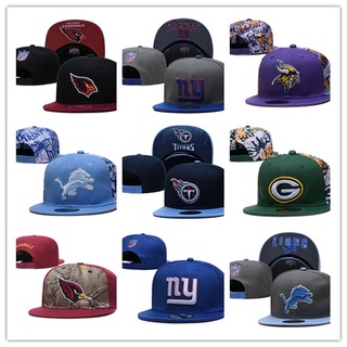 32 phong cách đội nfl mũ bóng chày unisex mũ snapback hoạt động ngoài trời vành phẳng mũ snapback