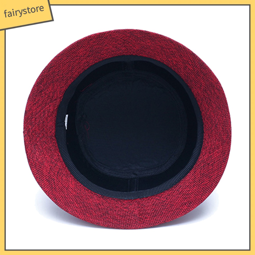 Mũ Rộng Vành Màu Trơn Thanh Lịch Cho Nữ