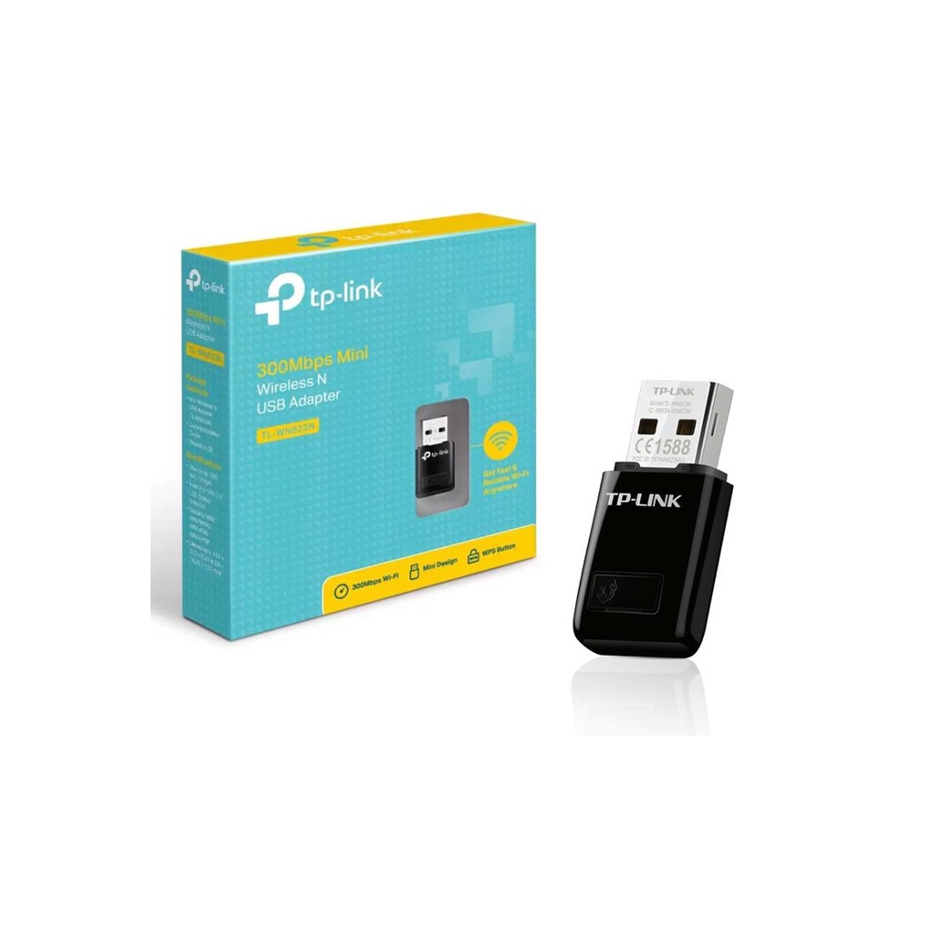 Bộ Chuyển Đổi USB Wifi TP-Link TL-WN823N Chuẩn N 300Mbps - Bảo hành 24T