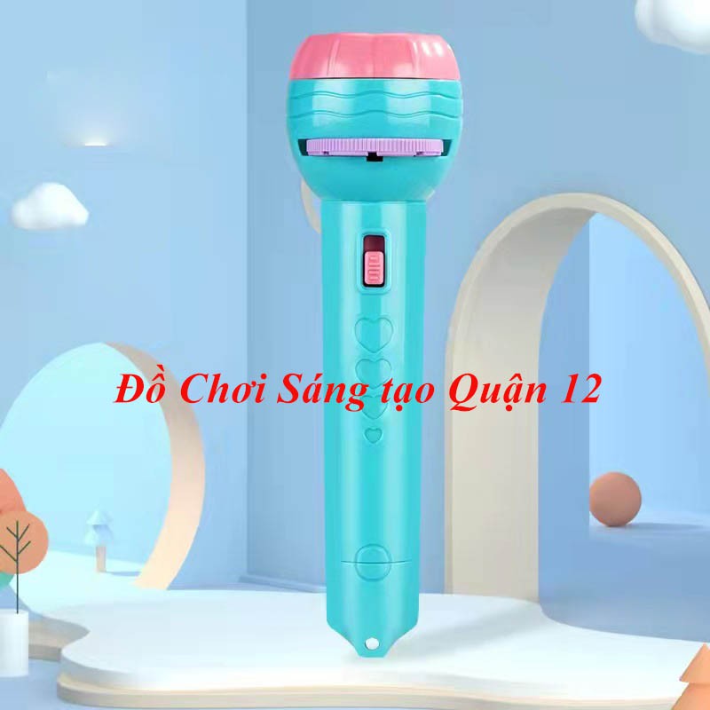 Đèn pin chiếu hình, phát triển tư duy sáng tạo cho trẻ.