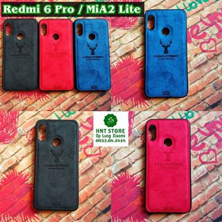 NEW T5/2019 - ỐP LƯNG XIAOMI REDMI NOTE 6 - REDMI 6 PRO - REDMI NOTE 7 - REDMI 5 PLUS - HÌNH HƯƠU GIẢ DA