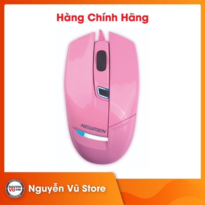 Chuột Chơi Game Có Dây Newmen G10 1600DPI LED 4 Phím - Hàng Chính Hãng