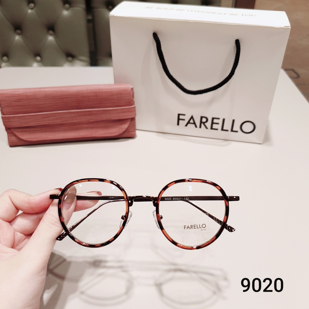 Gọng kính cận nam nữ Lilyeyewear kim loại, mắt tròn, nhiều màu - Y9020 | BigBuy360 - bigbuy360.vn