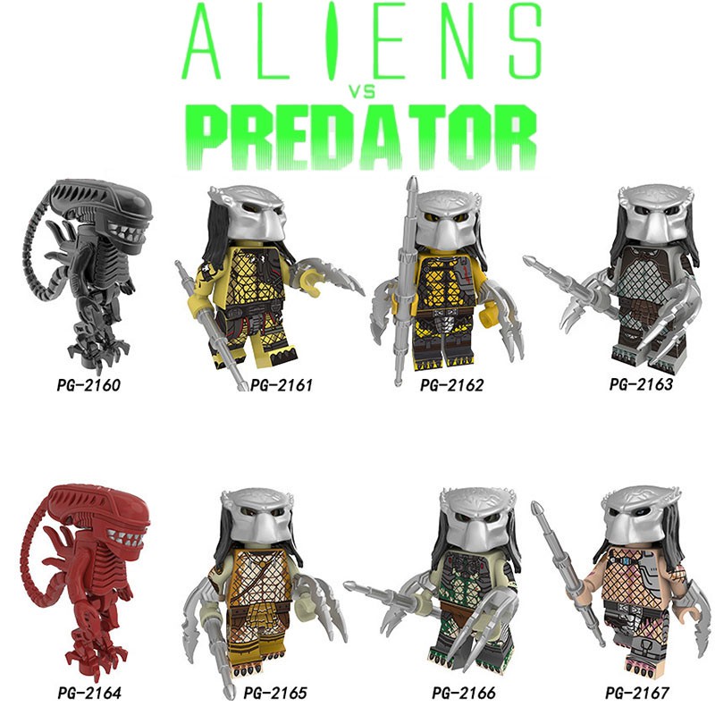 LEGO LEGO Mô Hình Nhân Vật Người Ngoài Hành Tinh Trong Phim Alien Vs. Predator