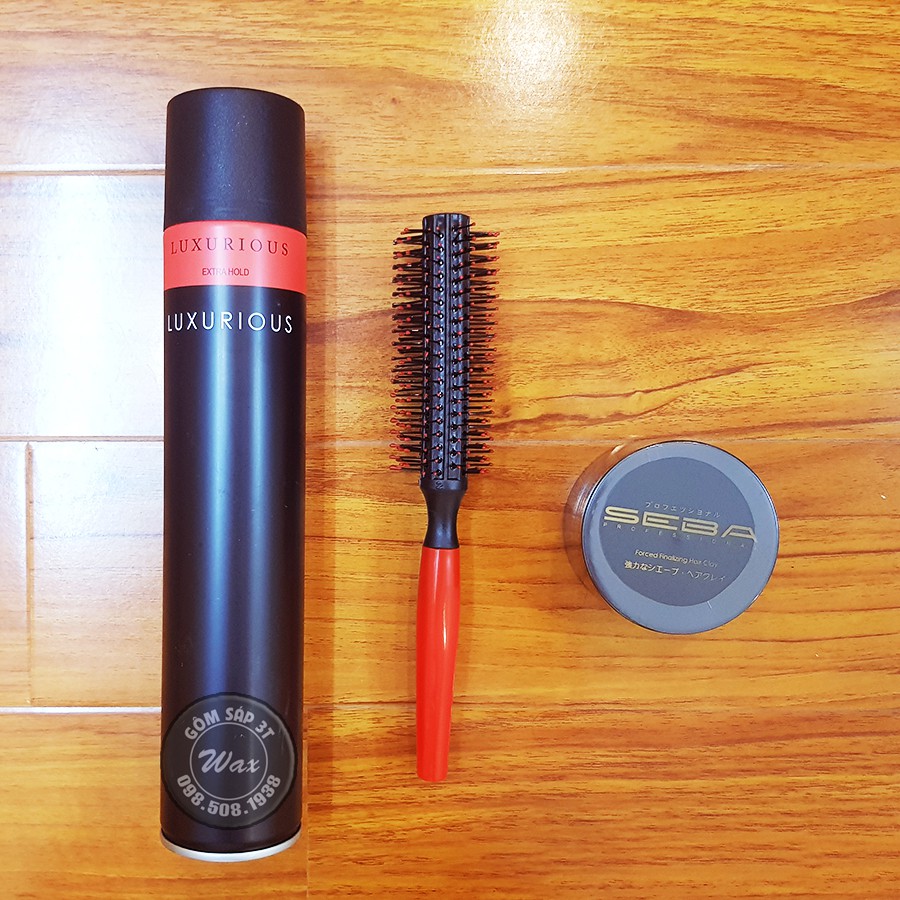 (Chính hãng + Freeship) COMBO SÁP SEBA + GÔM XỊT TÓC
