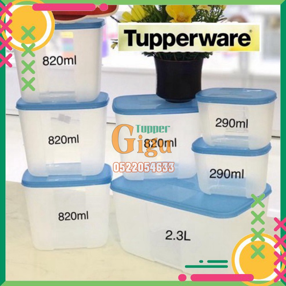 Bộ hộp trữ đông Tupperware - Freezermate (7 hộp) - Nhựa nguyên sinh