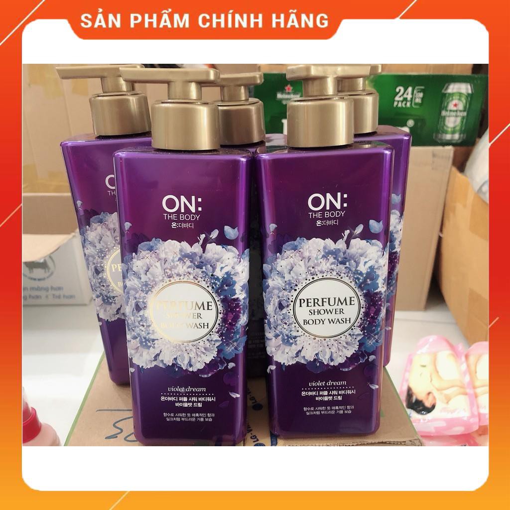 Sữa tắm hương nước hoa On The Body 500ml