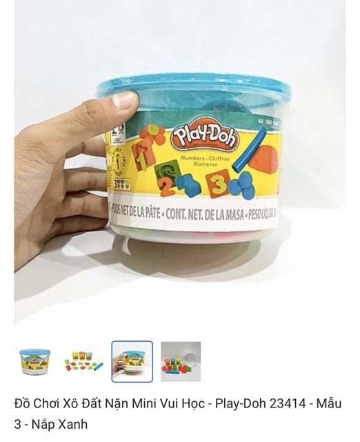 Bộ đất nặn thế giới sắc màu Play-Doh 23414