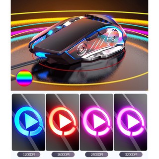 Chuột Gaming Silver Eagle G3PRO E-Sports Nút Smart Macro LED Quang USB [Rẻ Vô Địch]
