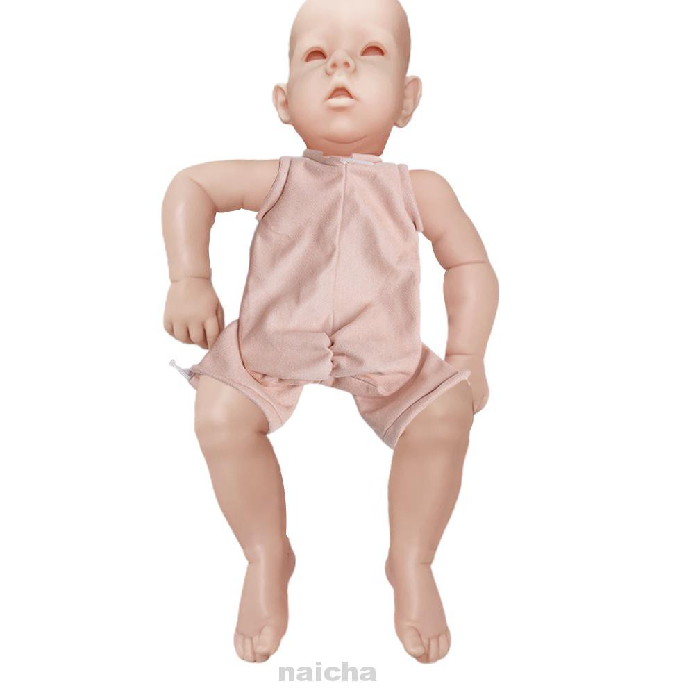 Lifelike Gifts Realistic Unpainted Real Touch Soft Vinyl Full Limbs Reborn Baby Doll Kit