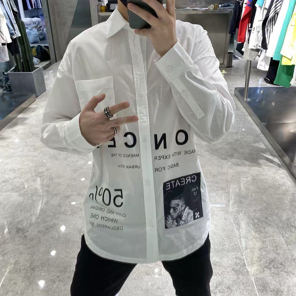 Sơ mi nam form rộng CONCEPT tay dài, vạt bầu | BigBuy360 - bigbuy360.vn