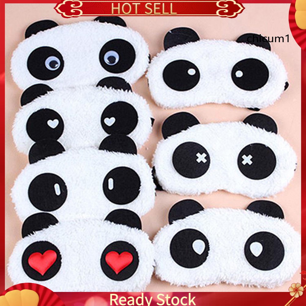 Bịt mắt ngủ mềm mại họa tiết 3D xinh xắn độc đáo khi đi du lịch