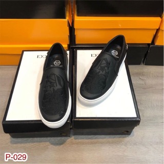 Giầy slipon PL nam cao cấp- Giầy slipon nam