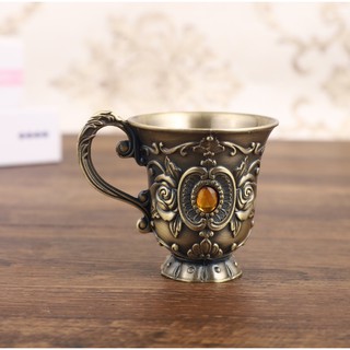 Ly rượu đồng 3 chân giả cổ thời Tần Thủy Hoàng cao cấp