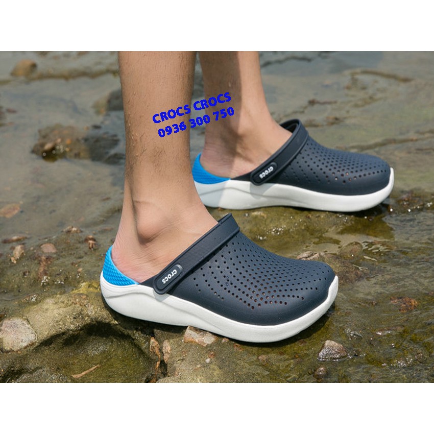DÉP SỤC C.ROC.S. LITERIDE  CHO CẢ NAM VÀ NỮ MÀU XANH NAVY | BigBuy360 - bigbuy360.vn