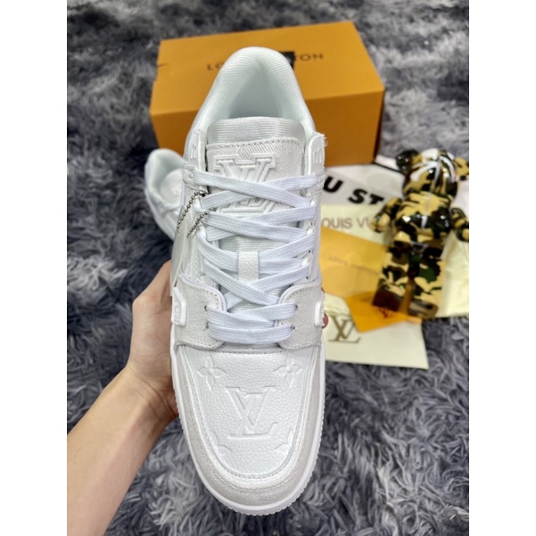 Giầy Thể Thao LV Full Trắng 2022