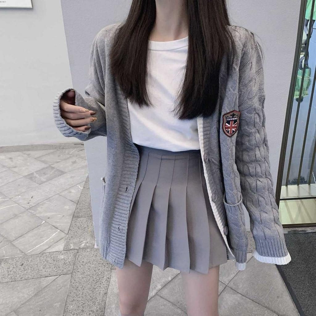 Áo Khoác Cardigan Dài Tay Thiết Kế Mới Thời Trang Dành Cho Nữ