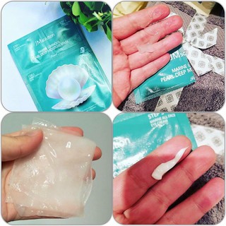 (DUTY FREE) MẶT NẠ NGỌC TRAI TRẮNG SÁNG JM SOLUTION 3 BƯỚC