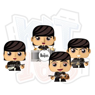 Mô hình giấy đồ chơi người nổi tiếng ban nhạc The Beatles cute