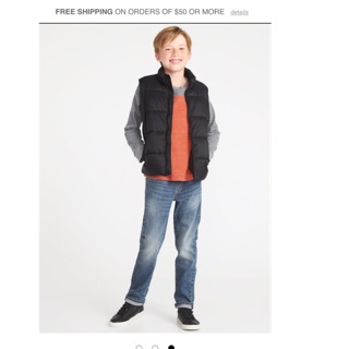 Sỉ áo phao Old navy bé trai