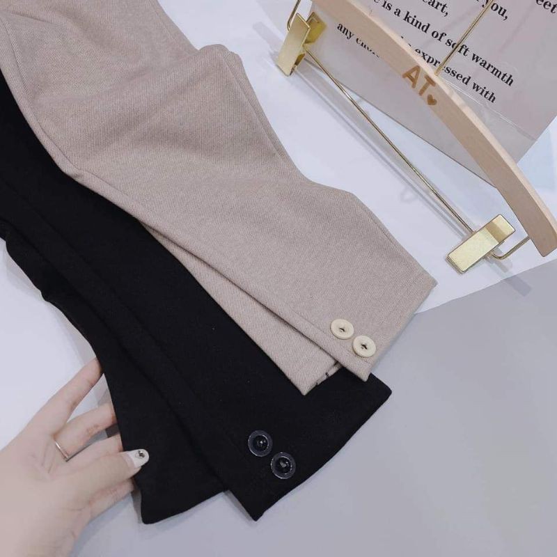 Quần dạ chéo cạp chun | BigBuy360 - bigbuy360.vn