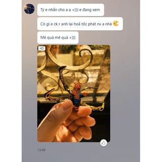 Mô hình lego mini figure Ironspider Marvel