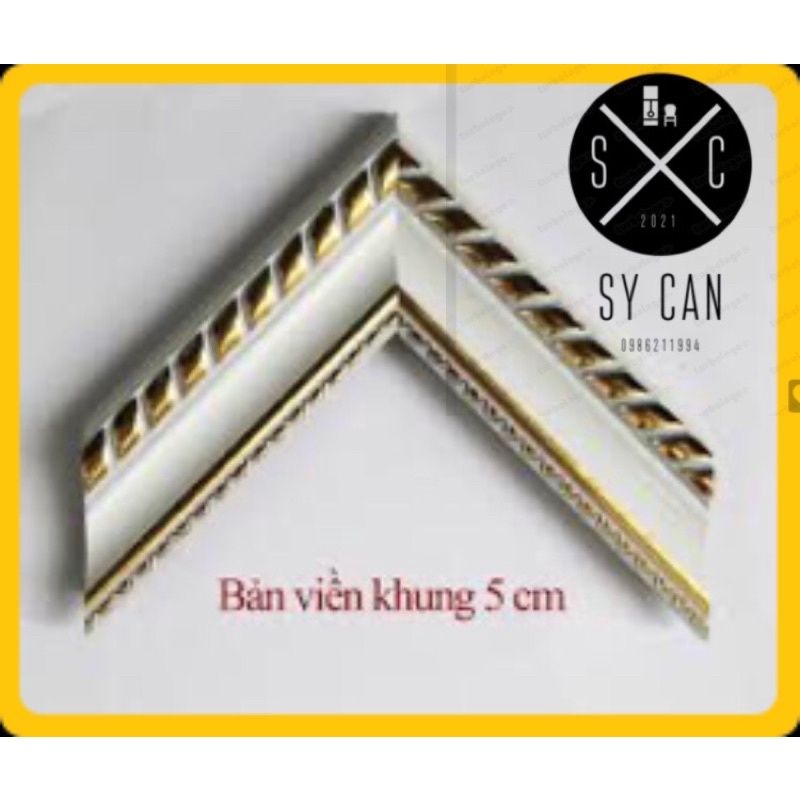 KHUNG ẢNH treo tường khổ lớn bản 5cm(35/50, 40/60, 50/75) giá rẻ