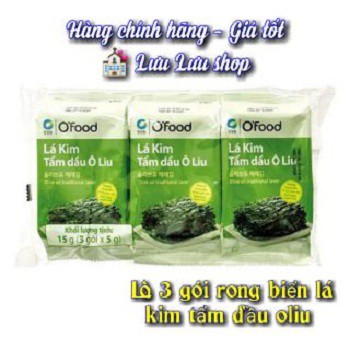  Lôc 3 Rong Biển Lá Kim Miwon Tẩm Dầu Oliu 5G | BigBuy360 - bigbuy360.vn