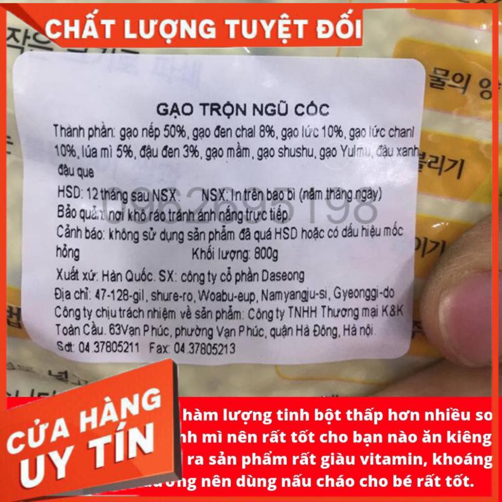 GẠO TRỘN NGŨ CỐC HÀN QUỐC 800G