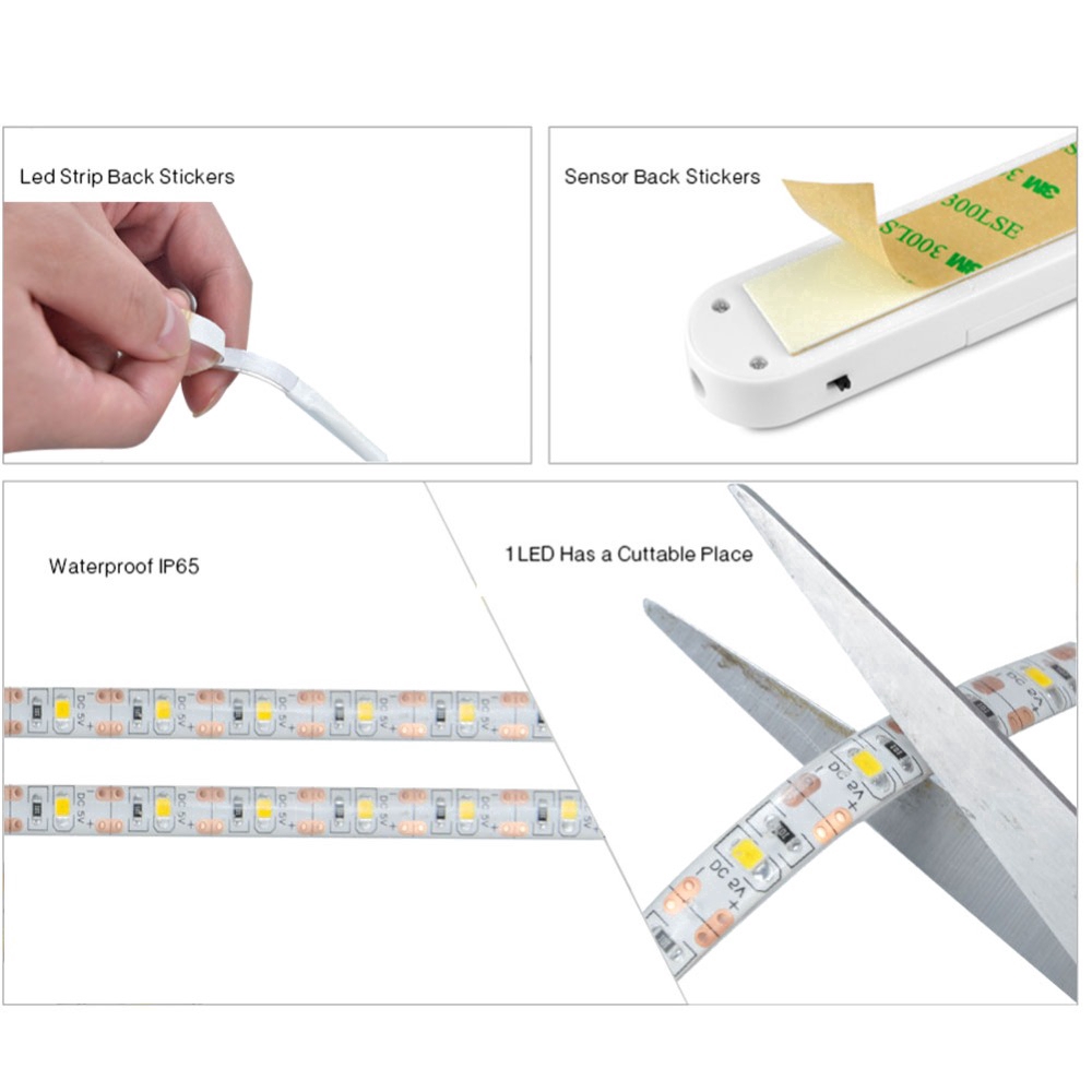 Đèn Led Cảm Biến Chuyển Động Không Dây Tiện Lợi