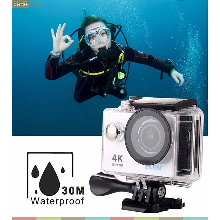 [Mã ELMS4 giảm 7% đơn 500K] Camera thể thao chống nước action 4k EKEN H9R