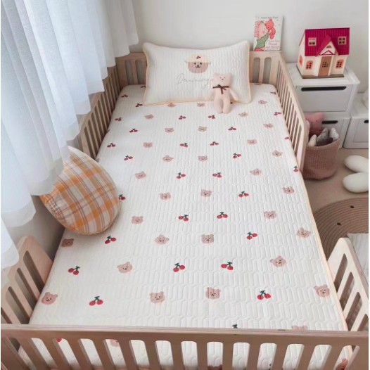 Chiếu Điều Hoà &amp; Vỏ Gối CAO SU Non Latex Hàn Quốc Siêu Mát Cho Bé [ Set chiếu &amp; Vỏ Gối ] - Namduongbaby