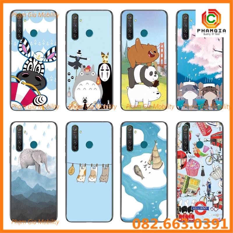 Ốp lưng in hình dễ thương Realme 5i / Realme 5S / Realme 5 Pro / Realme Q/ Realme C3